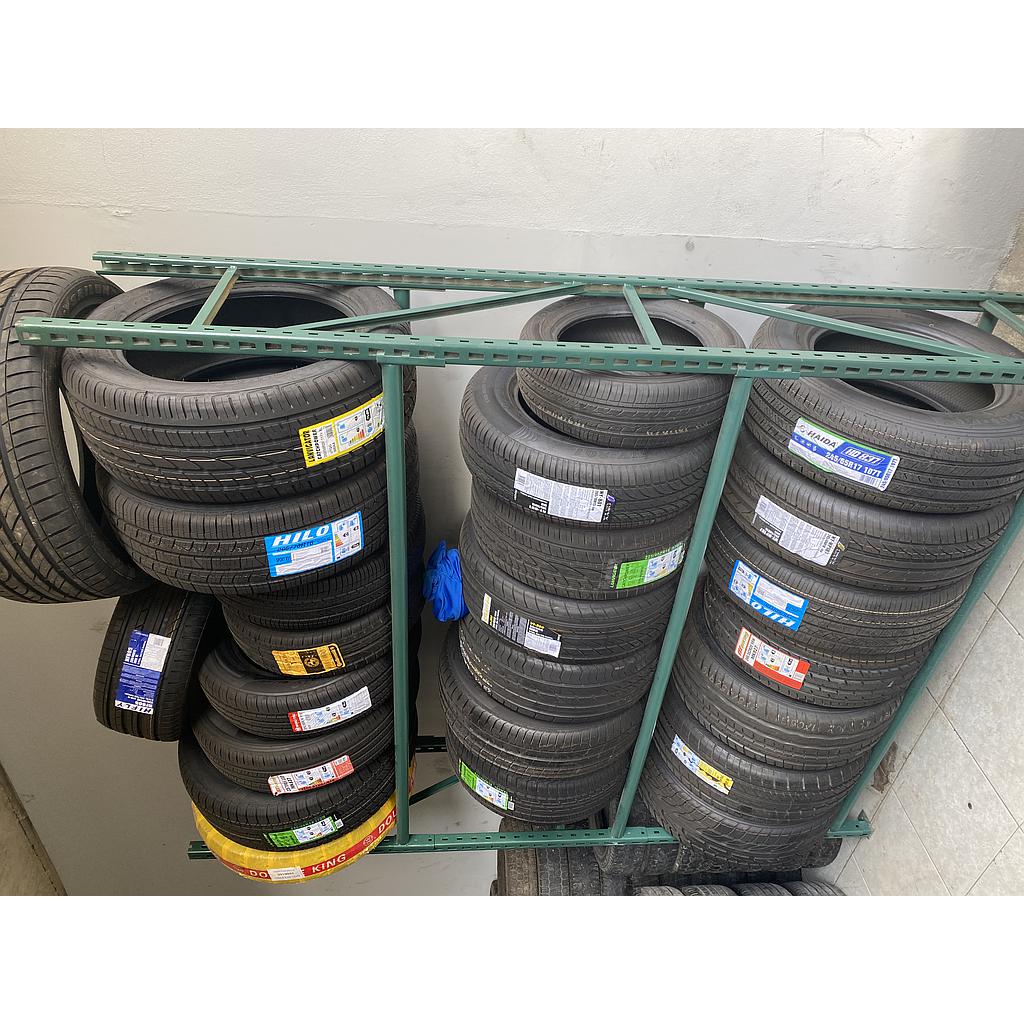 Largueros para estantería Verde