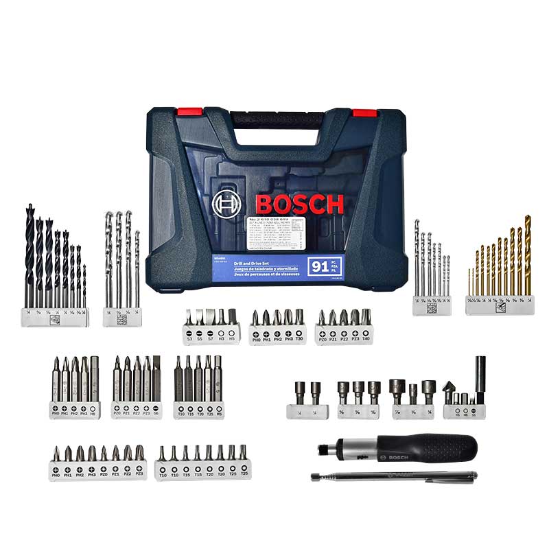 KIT DE ACCESORIO 91 PIEZAS BOSCH