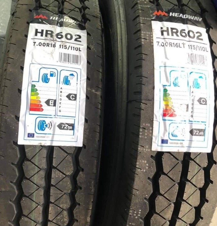 700R16 HEADWAY HR602 14PR 115/110L (TUBO Y CINTA)