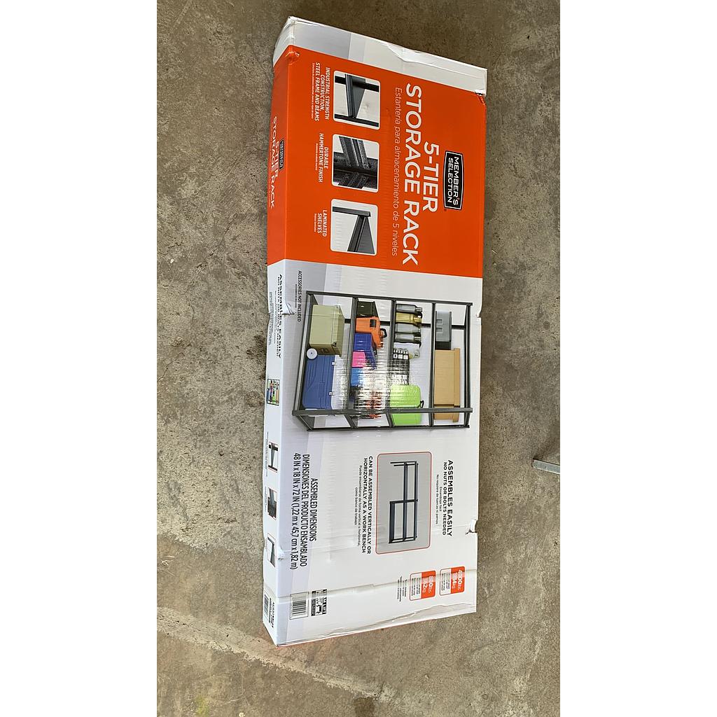 Member's Selection Estanteria Para Almacenamiento De 5 Nivelies