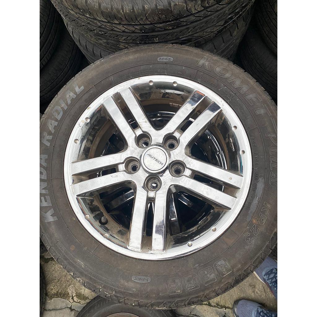 JUEGO DE AROS16 AUTECH 5X114.3