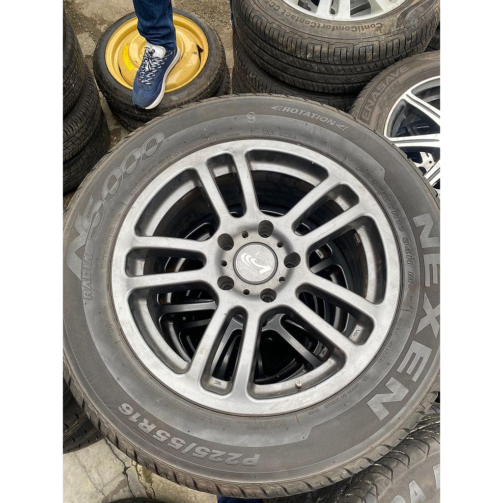 JUEGO DE AROS16 RAYS 16X7.5 5X114.3