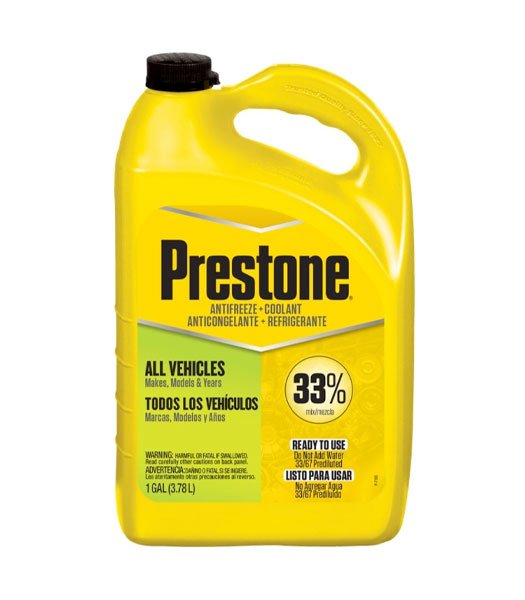 COOLANT PRESTONE ANTIFREEZE 33% 1GL