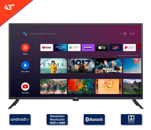 JVC TV 43" Smart Android 4K UHD LT-43KC607