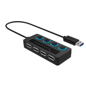 Hub Sabrent 4 Puertos USB 2.0 (HB-UMLS)
