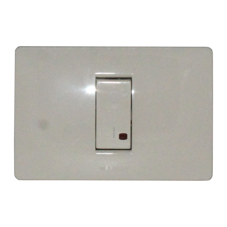 INTERRUPTOR PILOTO PARA CALENTADOR 16A 125V MARFIL