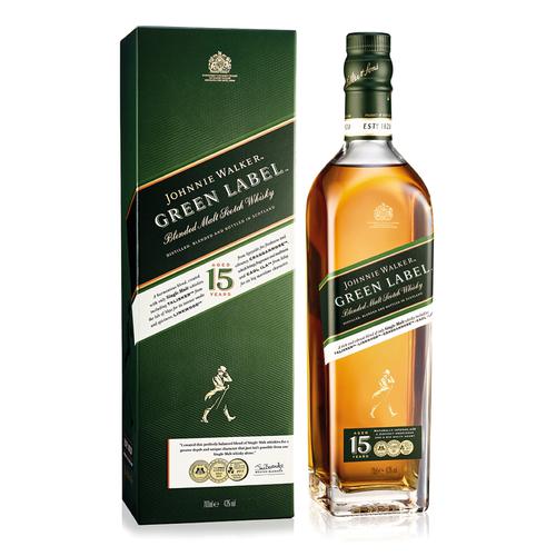 Johnnie Walker Green Label 15 años 750 ml