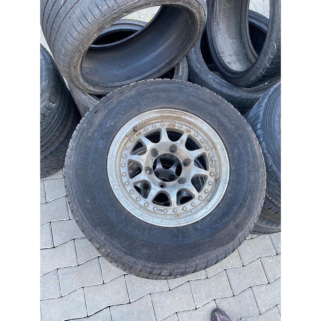 JUEGO DE AROS 15 OFF ROAD 15X6.5 / 6X139.7