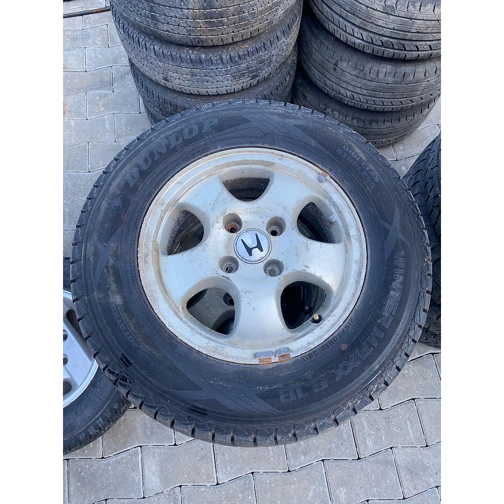 JUEGO DE AROS 15 4X100 OEM HONDA 15X5.5 