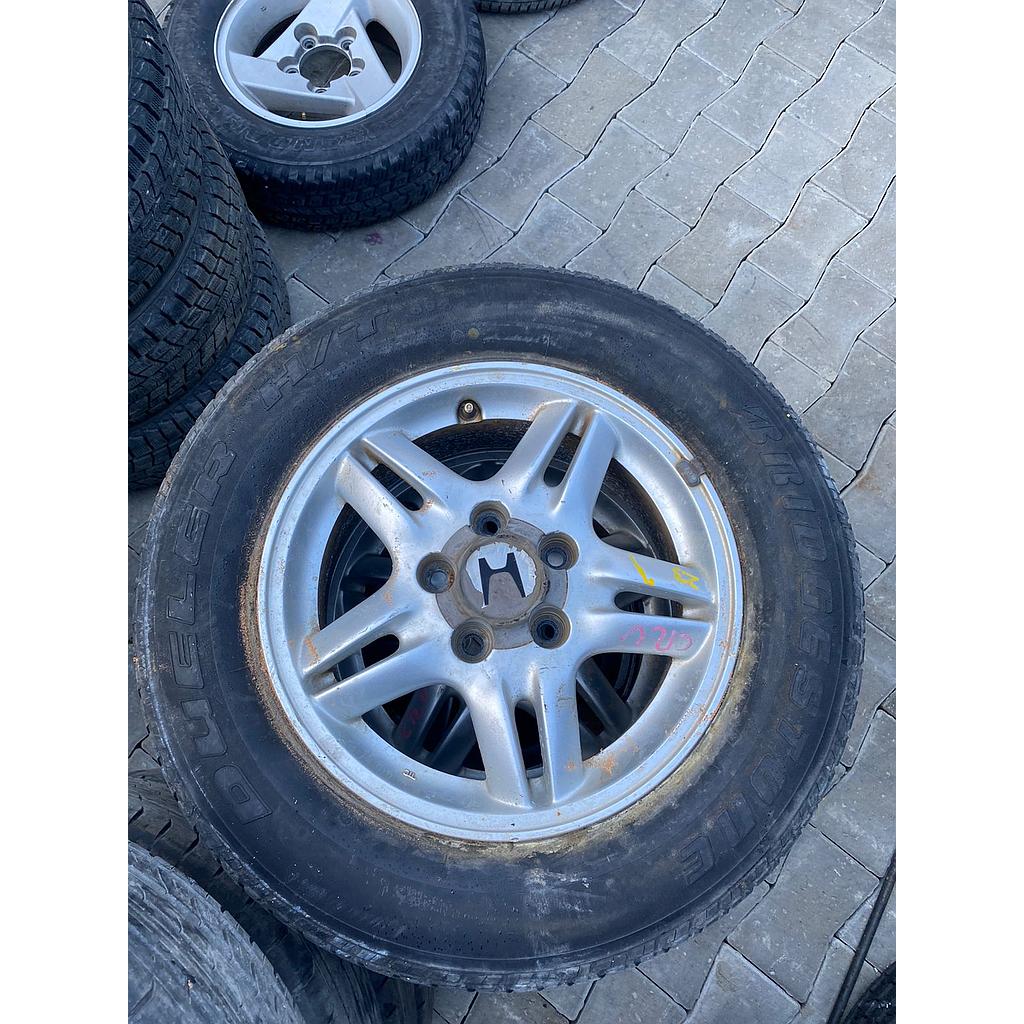 JUEGO DE AROS 15 HONDA CRV RD 97-99 5X144.3 (OEM) 