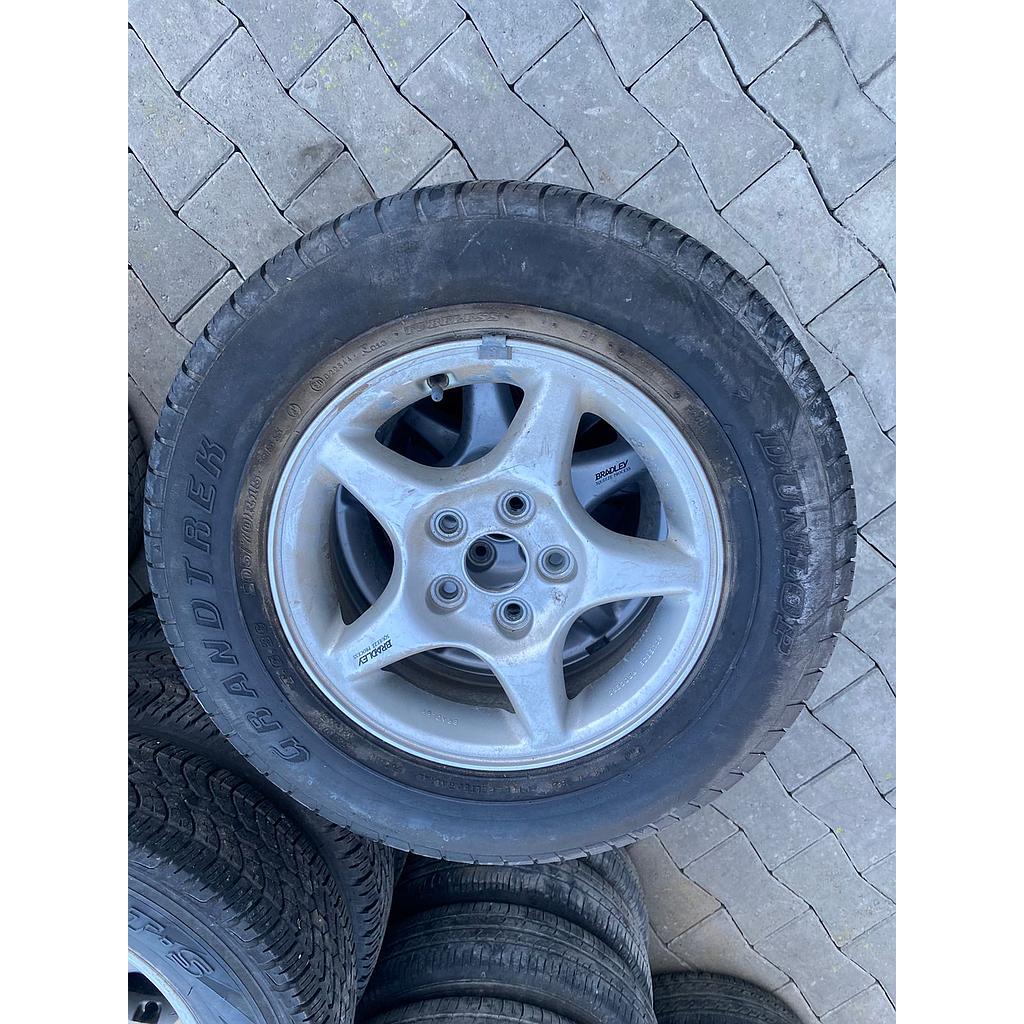 JUEGO DE AROS 15 DAIHATSU TERIOS 15X5 5X114.3 (OEM)