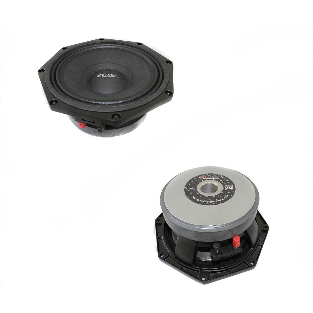 BOCINA 8´´ OCTAGONAL 1200W BLANCK XTRACTOR