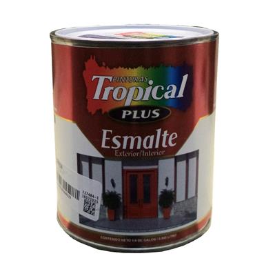 PINTURA TROPICAL DE ACEITE NEGRO PLUS 07