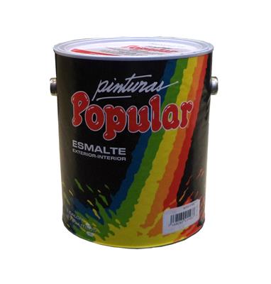 PINTURA DE ACEITE POPULAR GRIS OSCURO 08