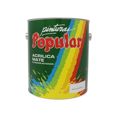 PINTURA ACRÍLICA POPULAR BLANCO 50