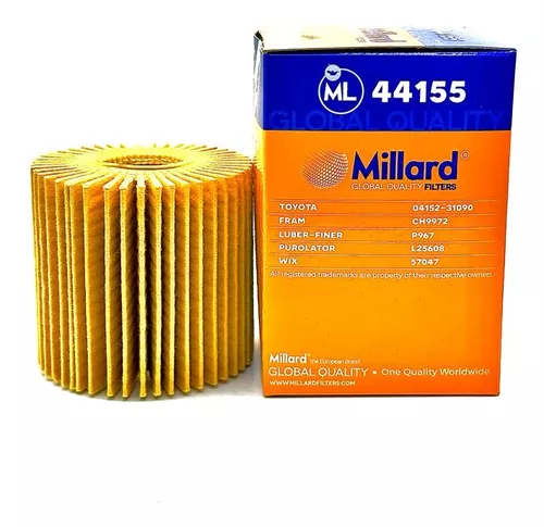 MILLARD FILTRO DE ACEITE TOYOTA 04152 YZZA1