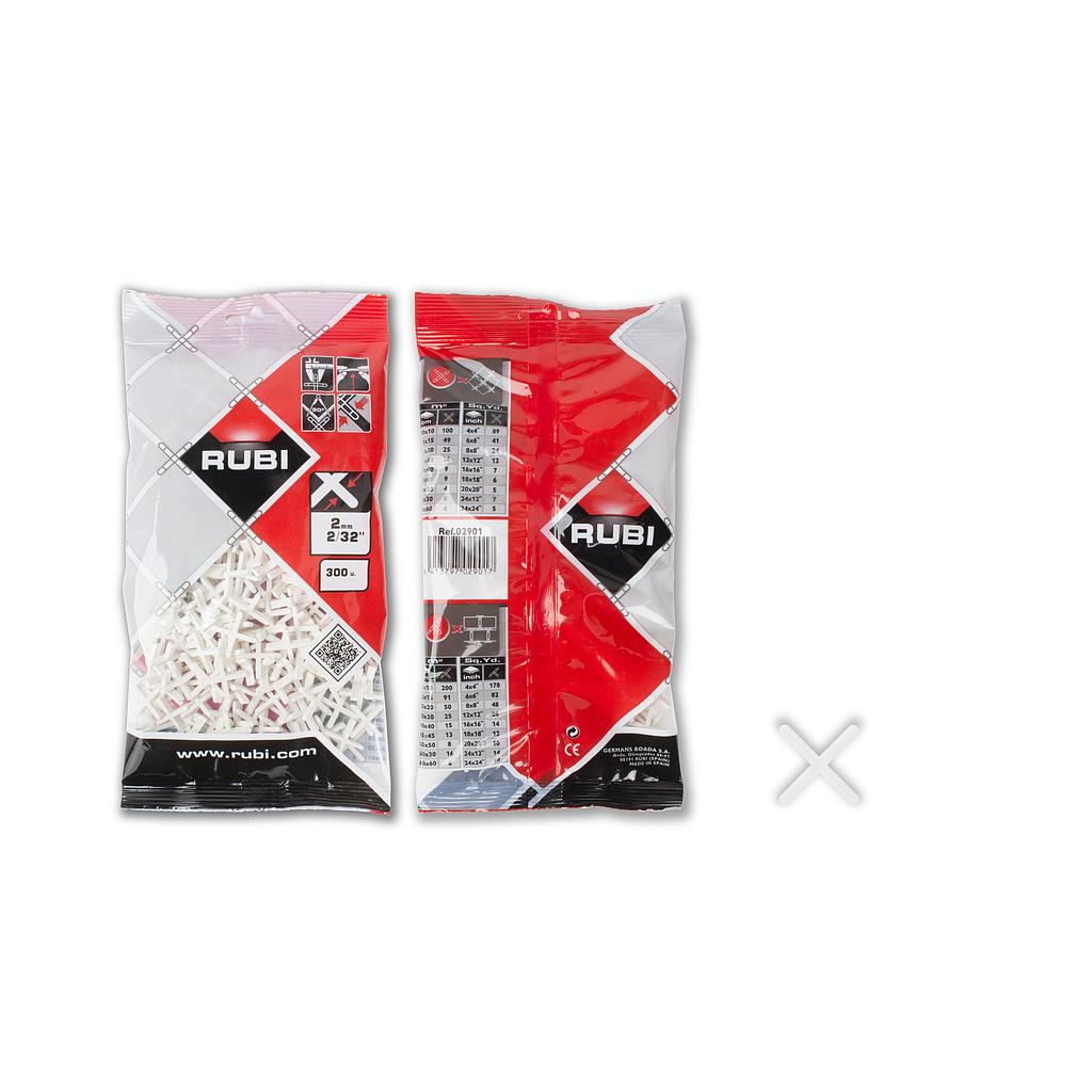 CRUCETA PARA CERANICAS 2MM RUBI