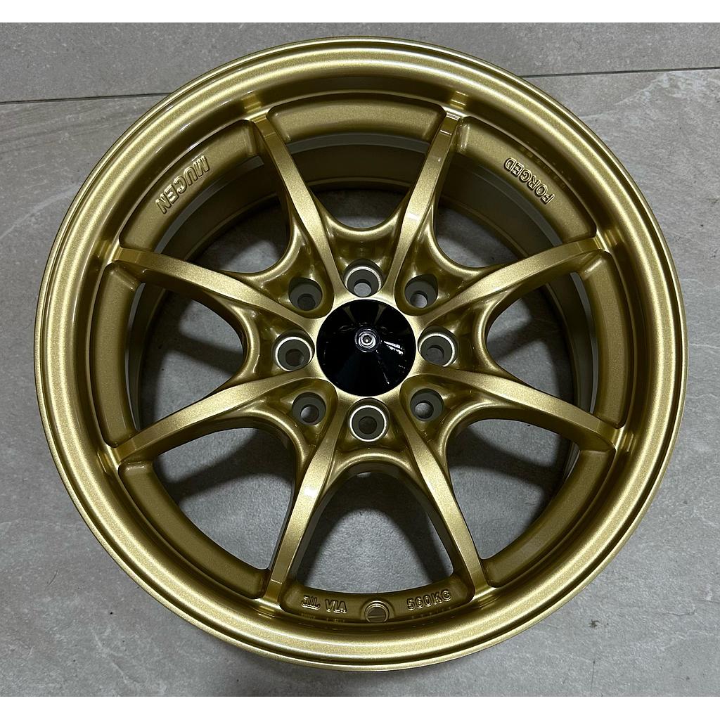 JUEGO DE JUEGO DE AROSS 15X7 8H 100/114.3 BLA872 GOLD