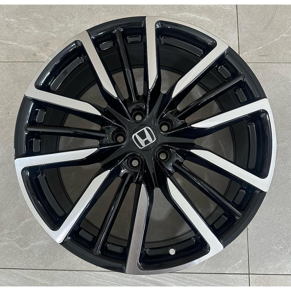 JUEGO DE AROS 20X8.5 ET40 5X114.3MM BLACK BLK1D166