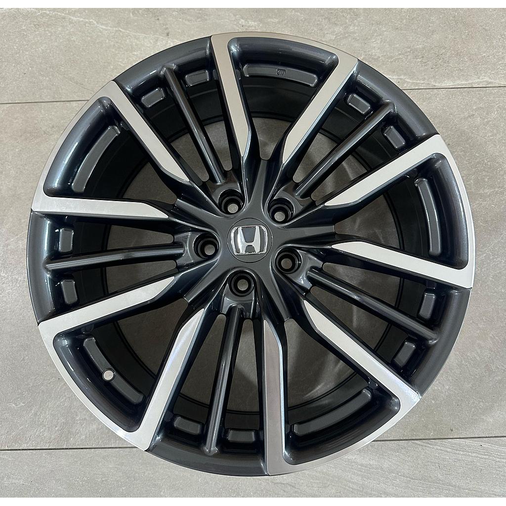 JUEGO DE AROS 18X7.5 ET40 5X114.3MM GUN METAL BLK1D166