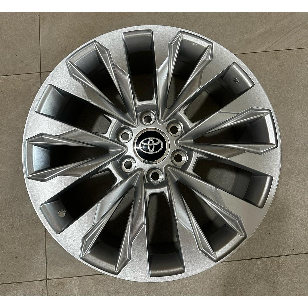 JUEGO DE AROS 20X8.5 ET+25 6X139.7MM BLT254 SILVER