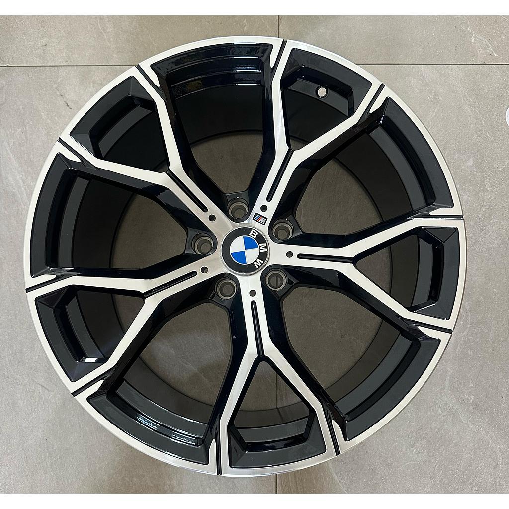 JUEGO DE AROS 20X9.0/10.5 ET38 5X120MM BLHM5497