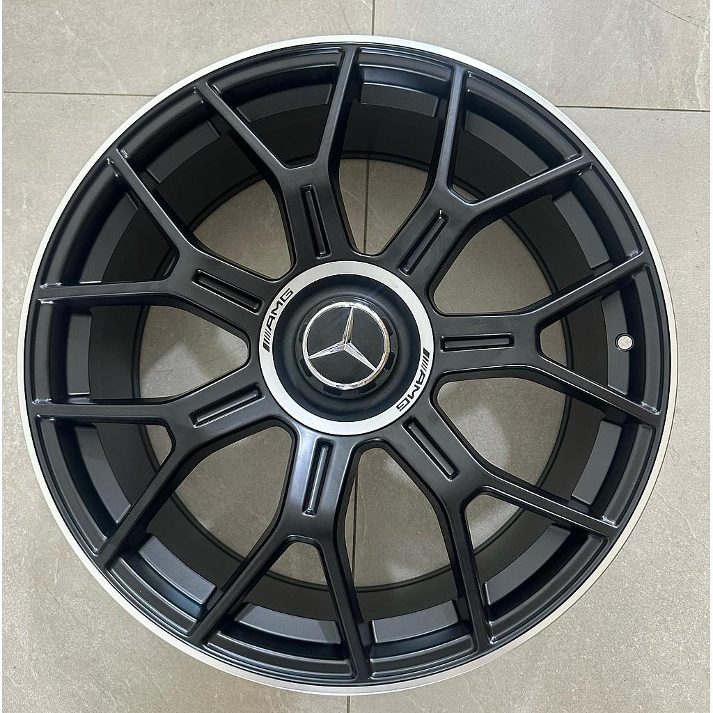 JUEGO DE AROS 20X8.5/9.5 ET38 5X112MM MBENZ BLKB1188