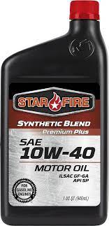 ACEITE STARFIRE SYNTHETIC BLEND 10W40