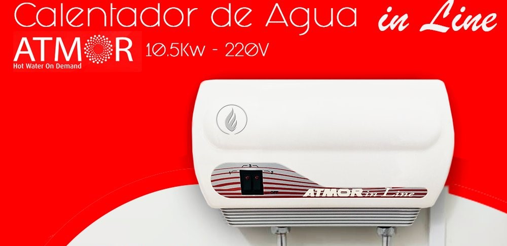 CALENTADOR DE AGUA ELECTRICO ATMOR 220V 10.5KW LINEA