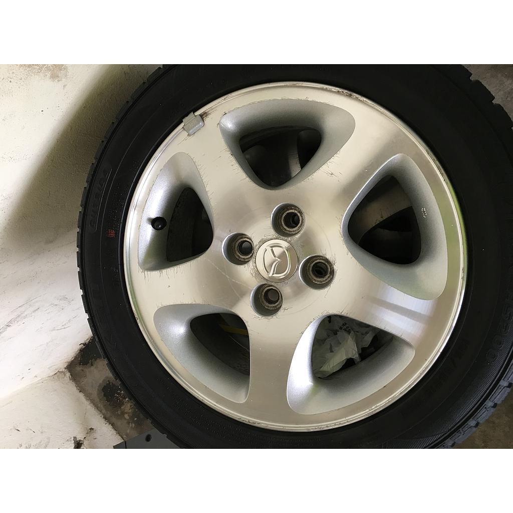 JUEGO DE AROS 15 MAZDA 323 2003-ON
