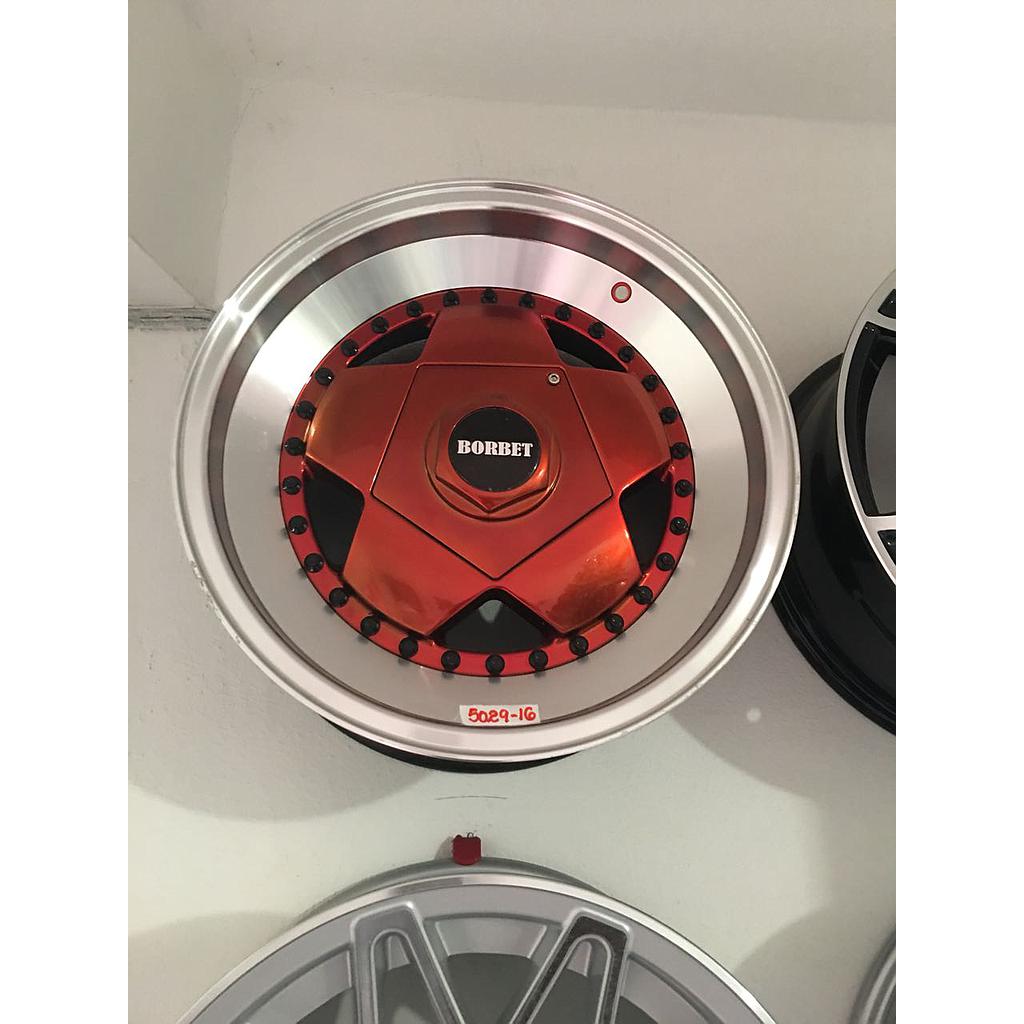 JUEGO DE AROS 16 OEM STYLE BORBET (B-155) 