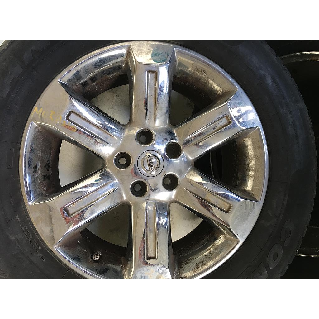 JUEGO DE AROS18 NISSAN MURANO NIQUELADO