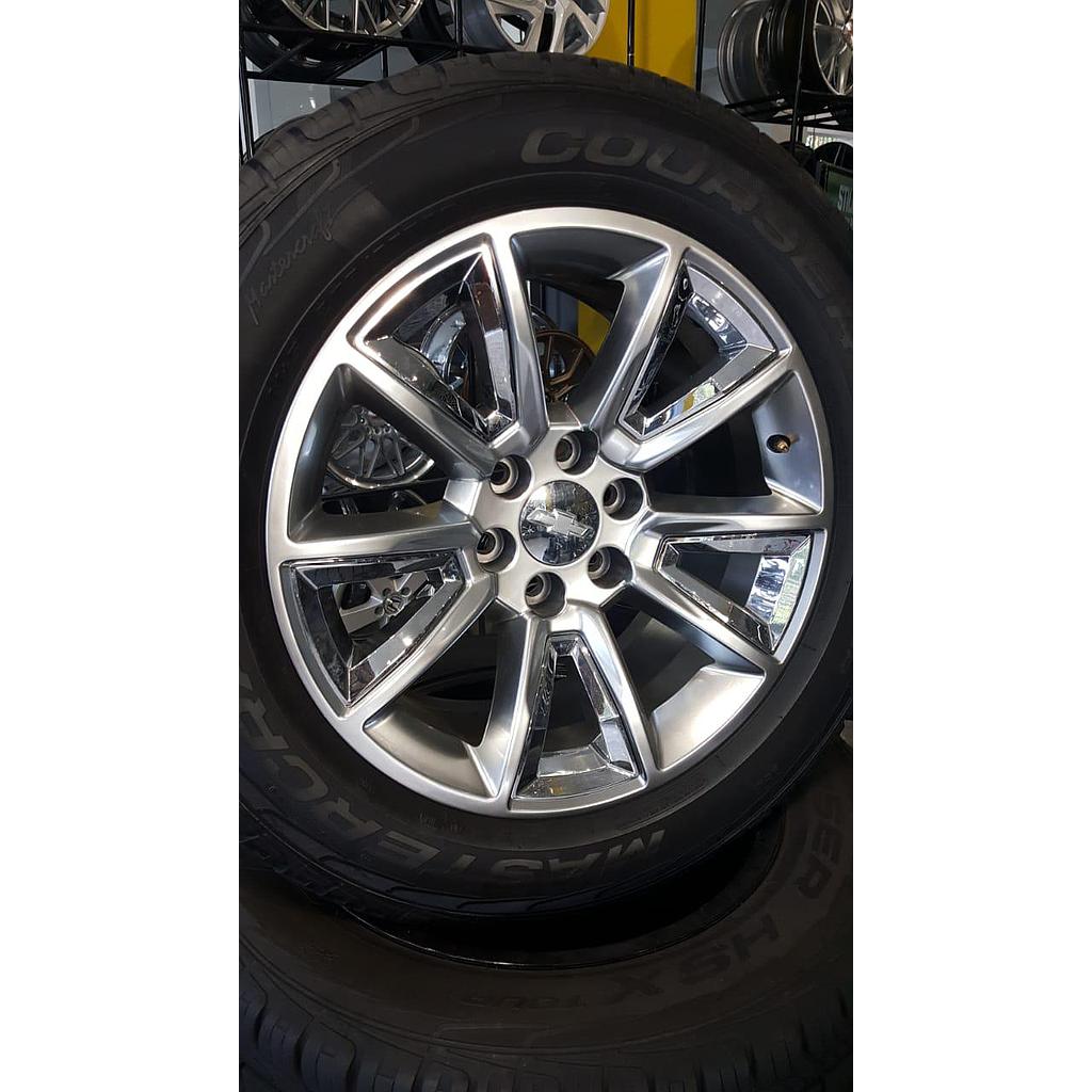 JUEGO DE AROS20 OEM CHEVROLET 