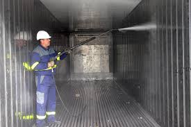 Limpieza de contenedores en Importación