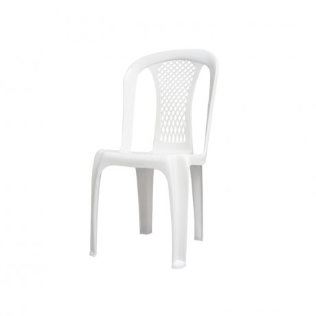 Silla Plástica Blanca 