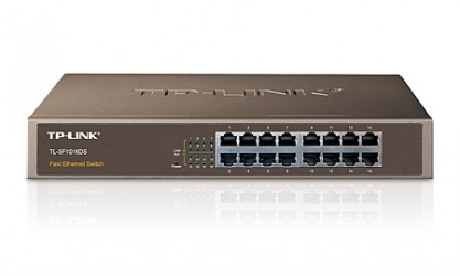 SWITCH 16 PUERTOS TP-LINK SF1016DS 10/100MBPS
