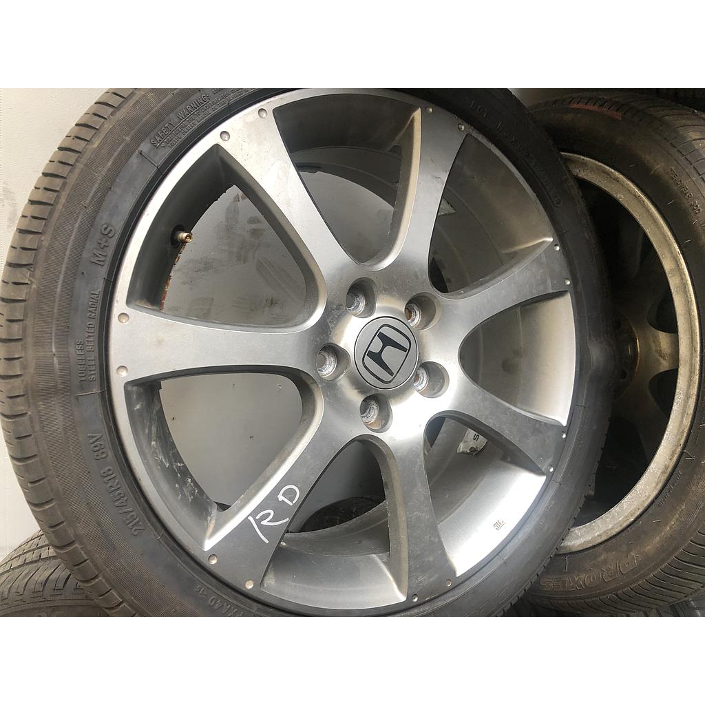 JUEGO DE AROS18 HONDA CIVIC  OEM  (18X7 1 1/2) (SET)